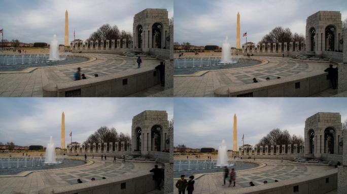 美国华盛顿特区二战纪念馆