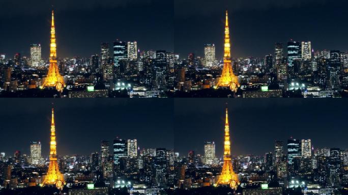 东京地标与摩天大楼闪耀