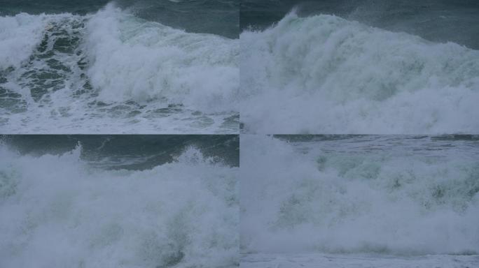 磅礴海浪-升格动画
