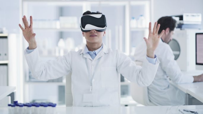 虚拟现实实验vr科技