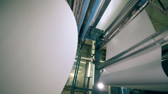 造纸设备大型纸厂大型打包流水线