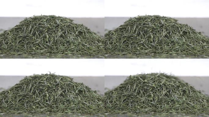 浙江茶厂机器炒茶自动化流水线原素材