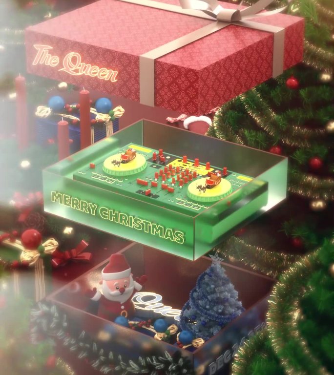 圣诞全屏概念宣传视频