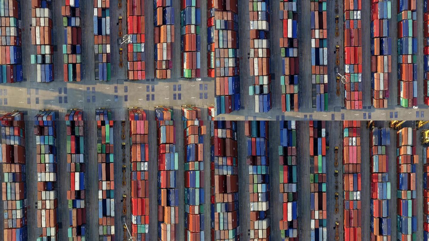 货柜海港物流外贸运输