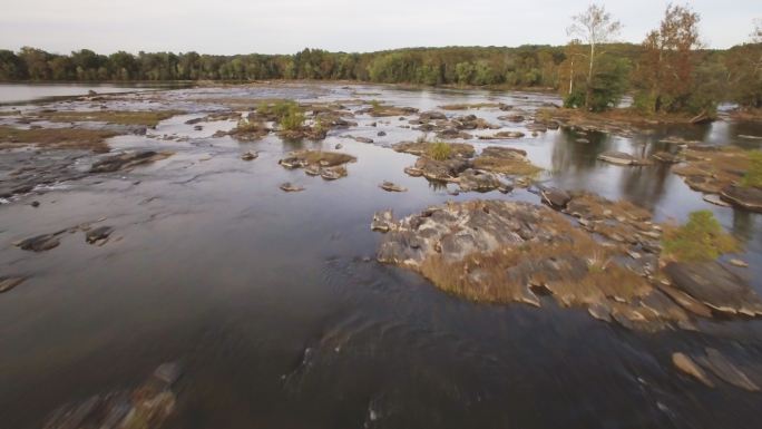 穿越波托马克河自然地貌生态环境水源