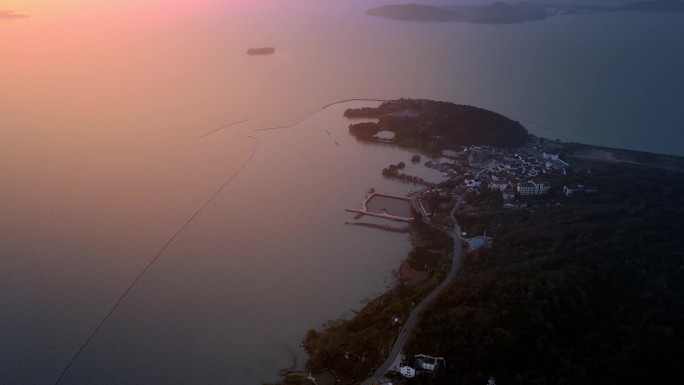 苏州太湖西山岛日出 4K