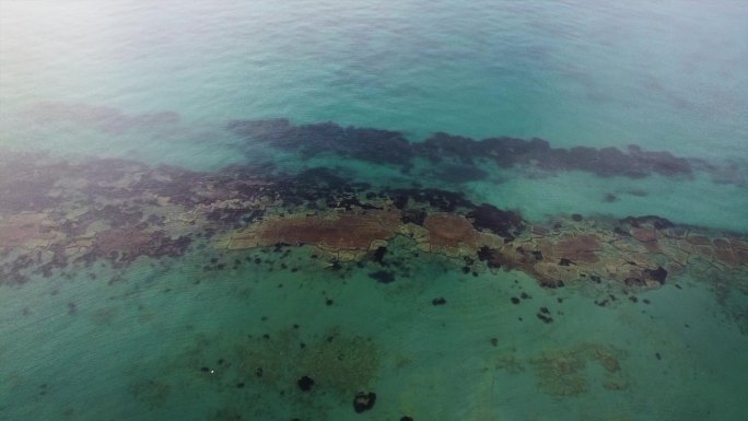 海岩鸟瞰图三亚厦门青岛风景海南海岛