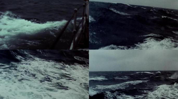 80年代海上航行狂风暴雨