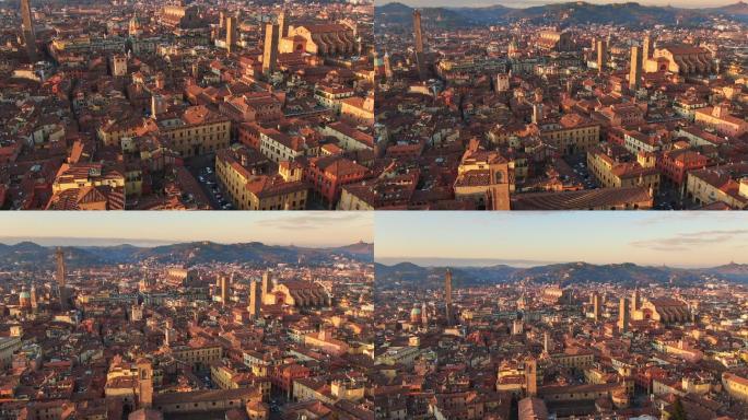 博洛尼亚市风景意大利人文世界历史