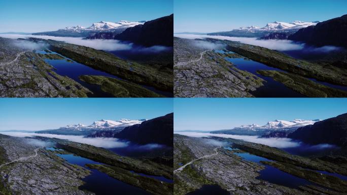 挪威拉戈国家公园国外外国欧洲大自然云海风