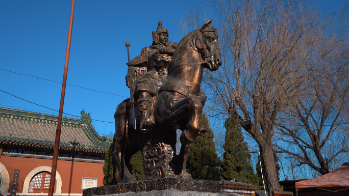 赵云像 常山赵子龙像