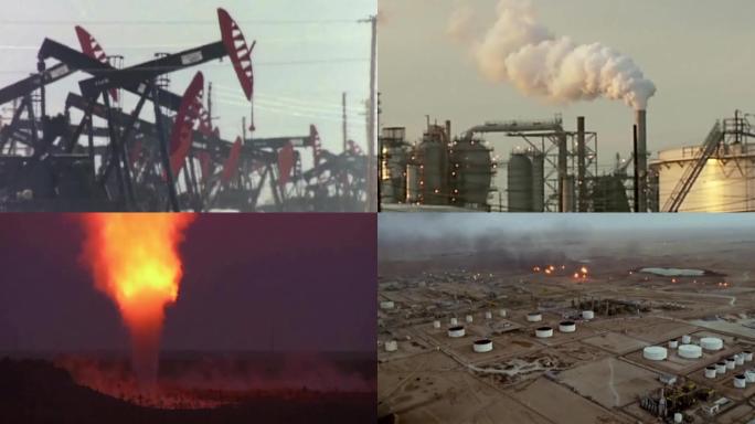 90年代石油开采、油田
