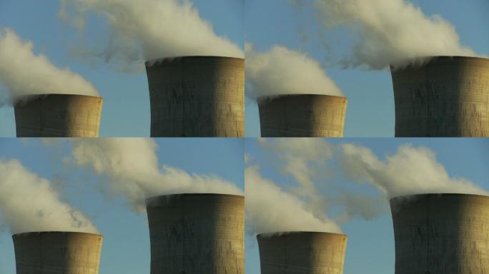 核电厂双烟囱大型联合发电厂管道锅炉火电煤