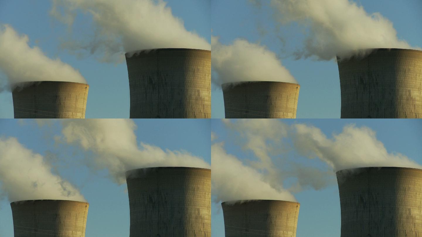 核电厂双烟囱大型联合发电厂管道锅炉火电煤