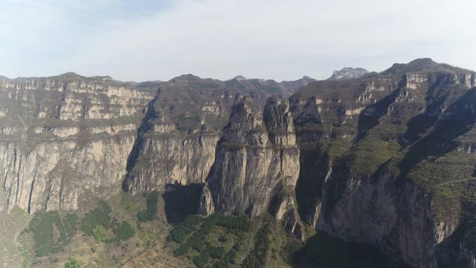 群山峻岭航拍