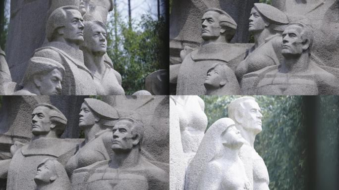 革命雕塑、烈士、上海龙华革命烈士纪念馆
