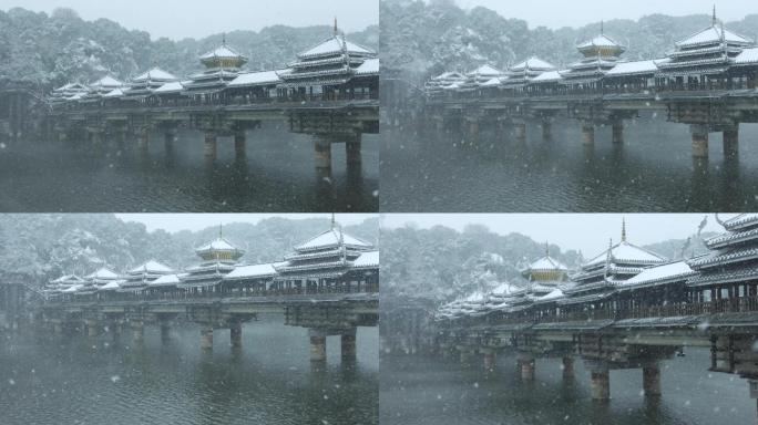 唯美中国古风雪景-06