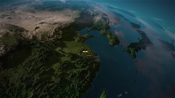 扬州地形图