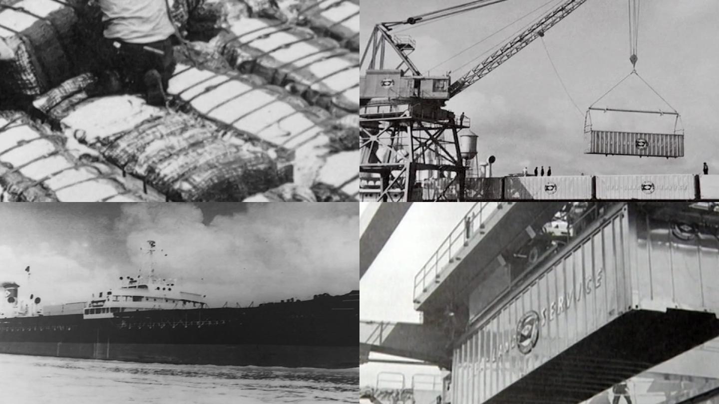 60年代港口码头