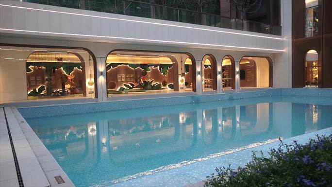 酒店游泳池 游泳池