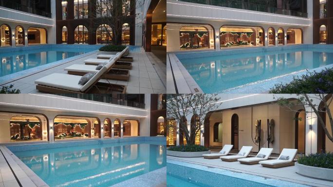 酒店游泳池 游泳池