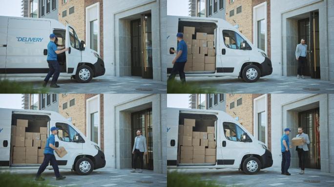 上货送门特快专递快递包裹