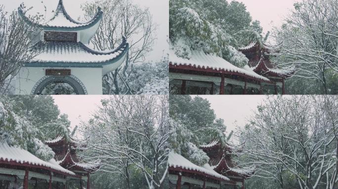 唯美中国古风雪景-05