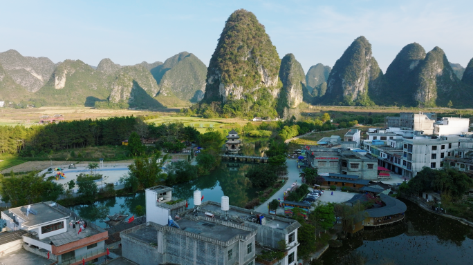 【4K】靖西市旧州景区