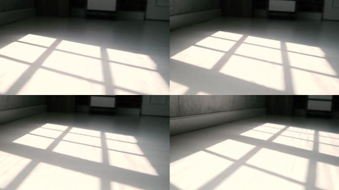 地板上的阴影