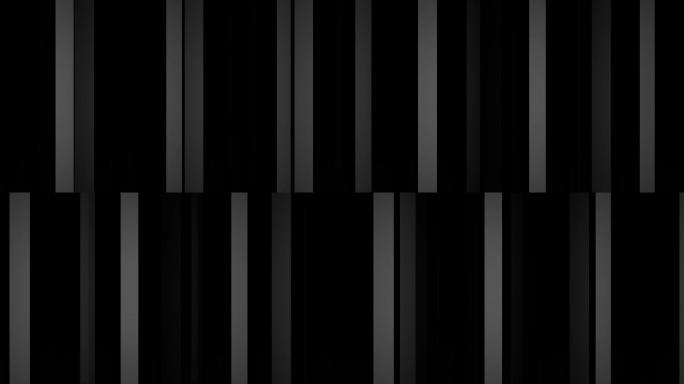 酷炫黑白线条色块运动背景无限循环