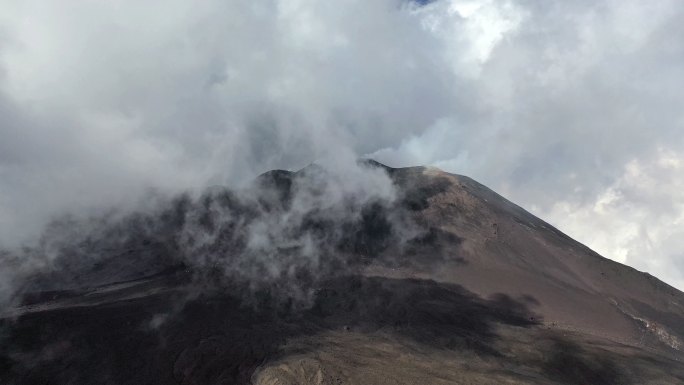 意大利西西里岛卡塔尼亚埃特纳山