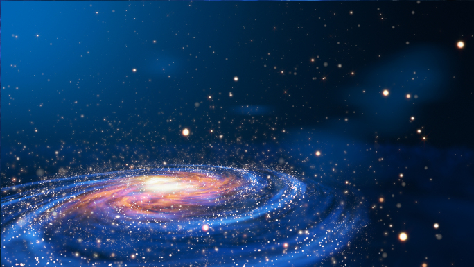 星云宇宙银河系穿梭星空背景粒子