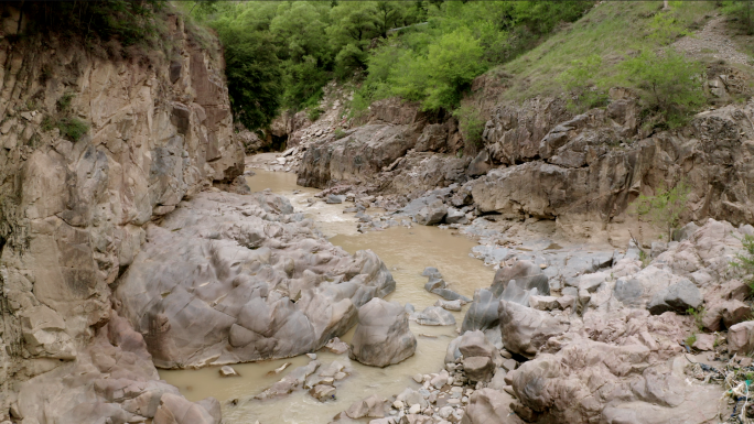 洩湖峡 峡谷 雕岩谷