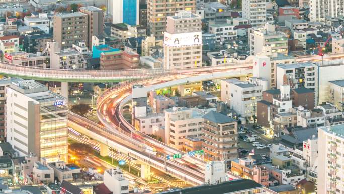 日本名古屋城市景观