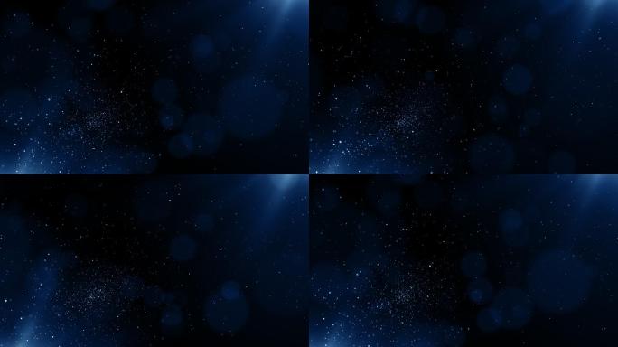 粒子蓝色背景视频素材动画动作动态图案