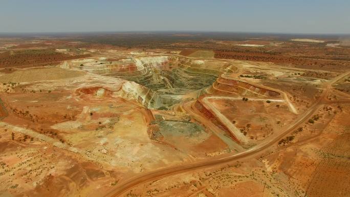 澳大利亚内陆的金矿