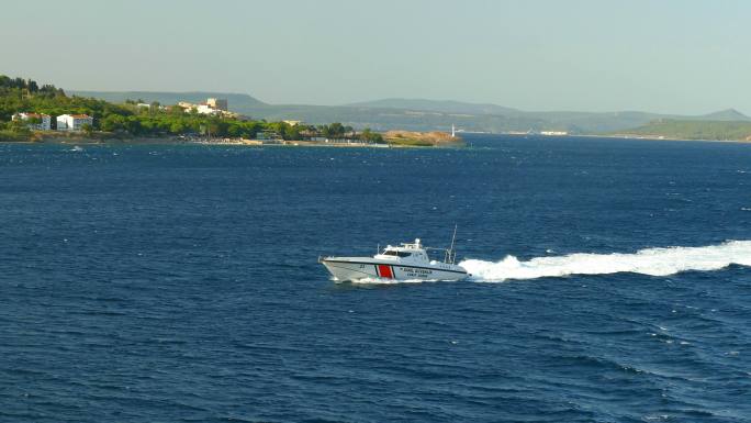 达达尼尔群岛海岸警卫队的船只
