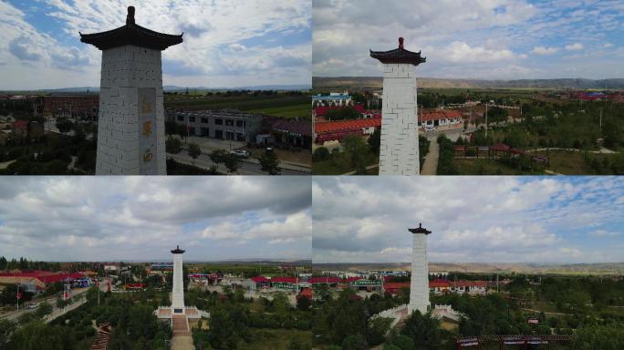 宁夏预旺红军西征纪念碑