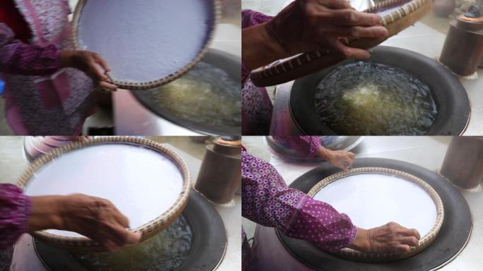 传统美食藤羹糖秧制作原素材