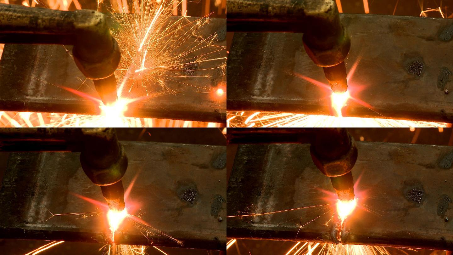 金属气割焊接技术技术工种生产加工车间