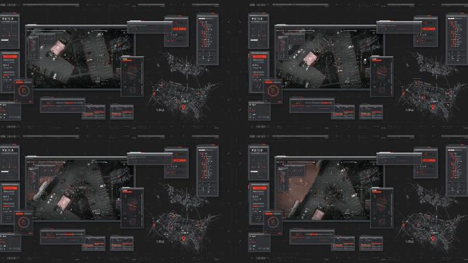 HUD-抬头显示器-城市景观