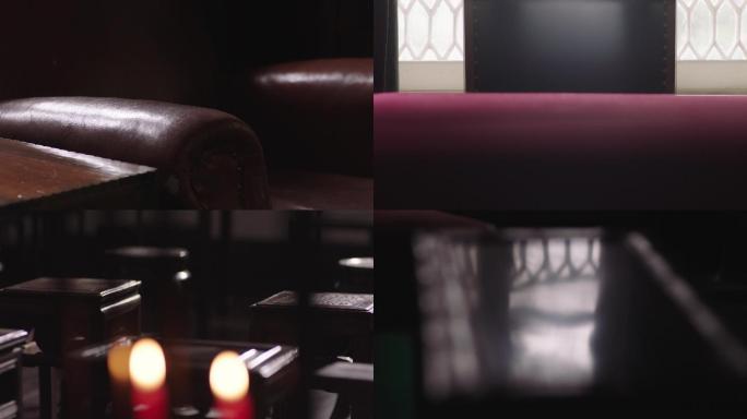 椅子、沙发、凳子、蜡烛、质感、旧物