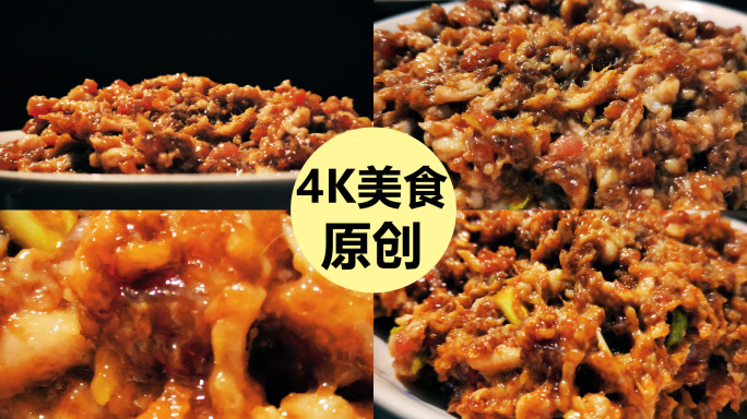 4K原创厨房食材美食