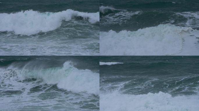 海浪翻滚-升格动画