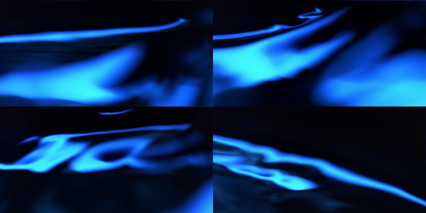 蓝色水面高速镜头2