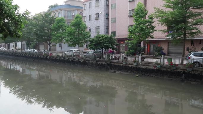 水乡容桂容边南区河涌污水河流