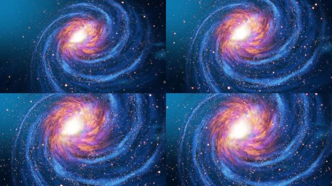 星云宇宙银河系穿梭星空背景粒子（一）