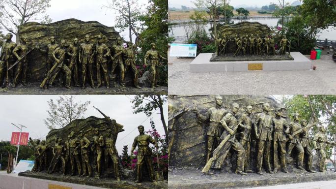 兴业县桂东南起义雕塑
