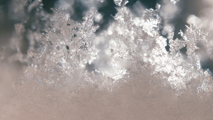 亮调子梦幻雪花冰晶水晶