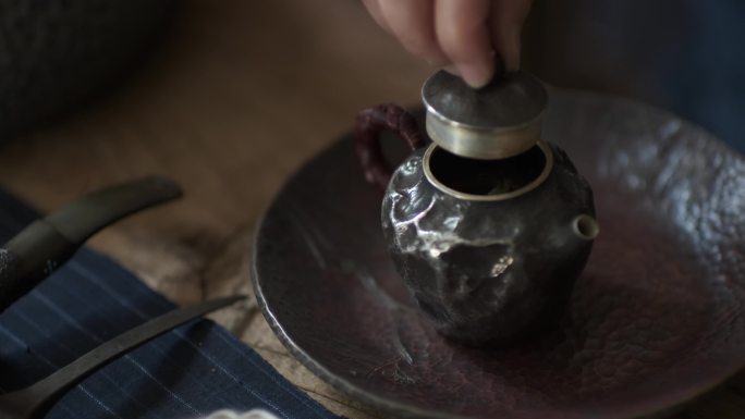 【4k】银器泡茶流程